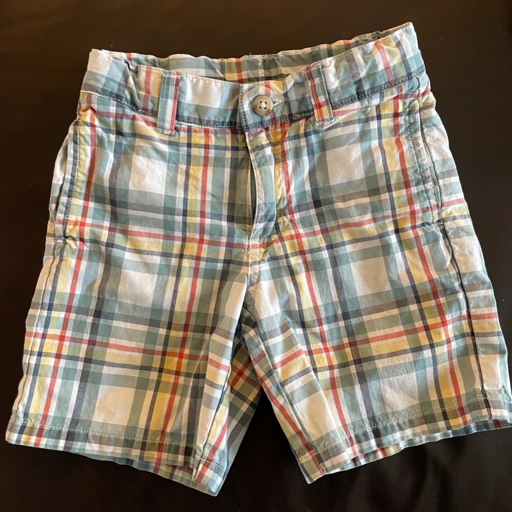 Janie & Jack Plaid Shorts